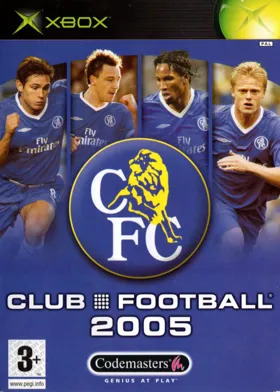 Club Football 2005 Chelsea FC (Europe) box cover front